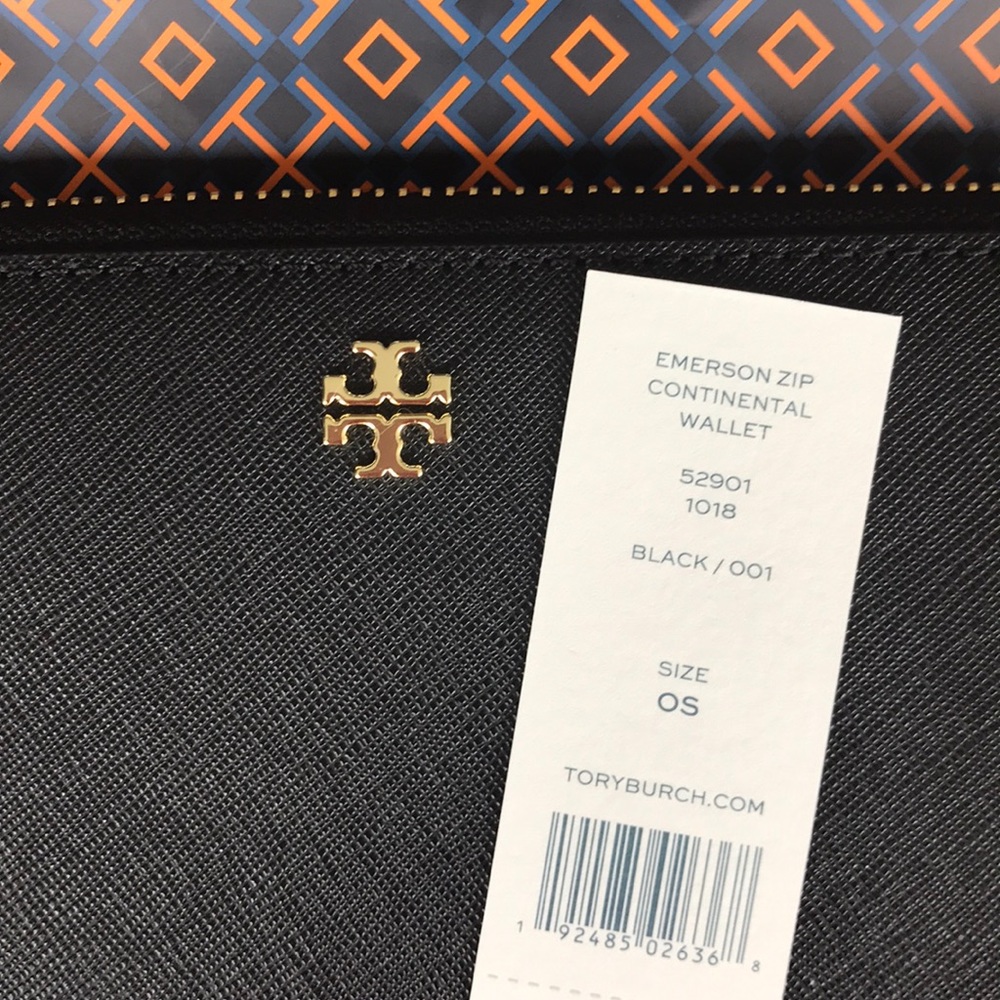NWT Tory Burch Emerson Zip Continental Wallet - Picture 7 of 8